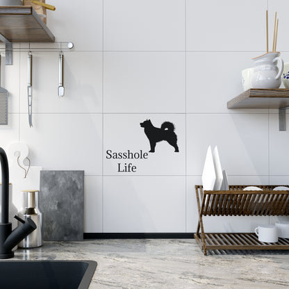 Sasshole Life Ceramic Photo Tile