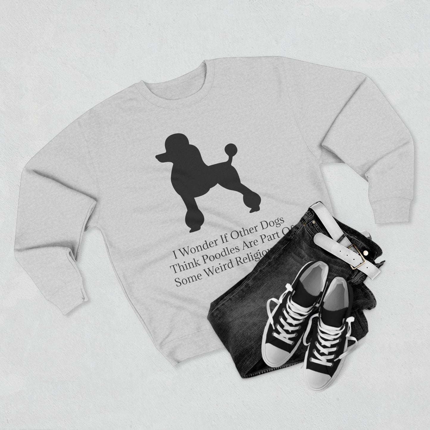 I Wonder Unisex Crewneck Sweatshirt