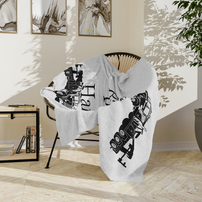 Hook Bigger Velveteen Microfiber Blanket