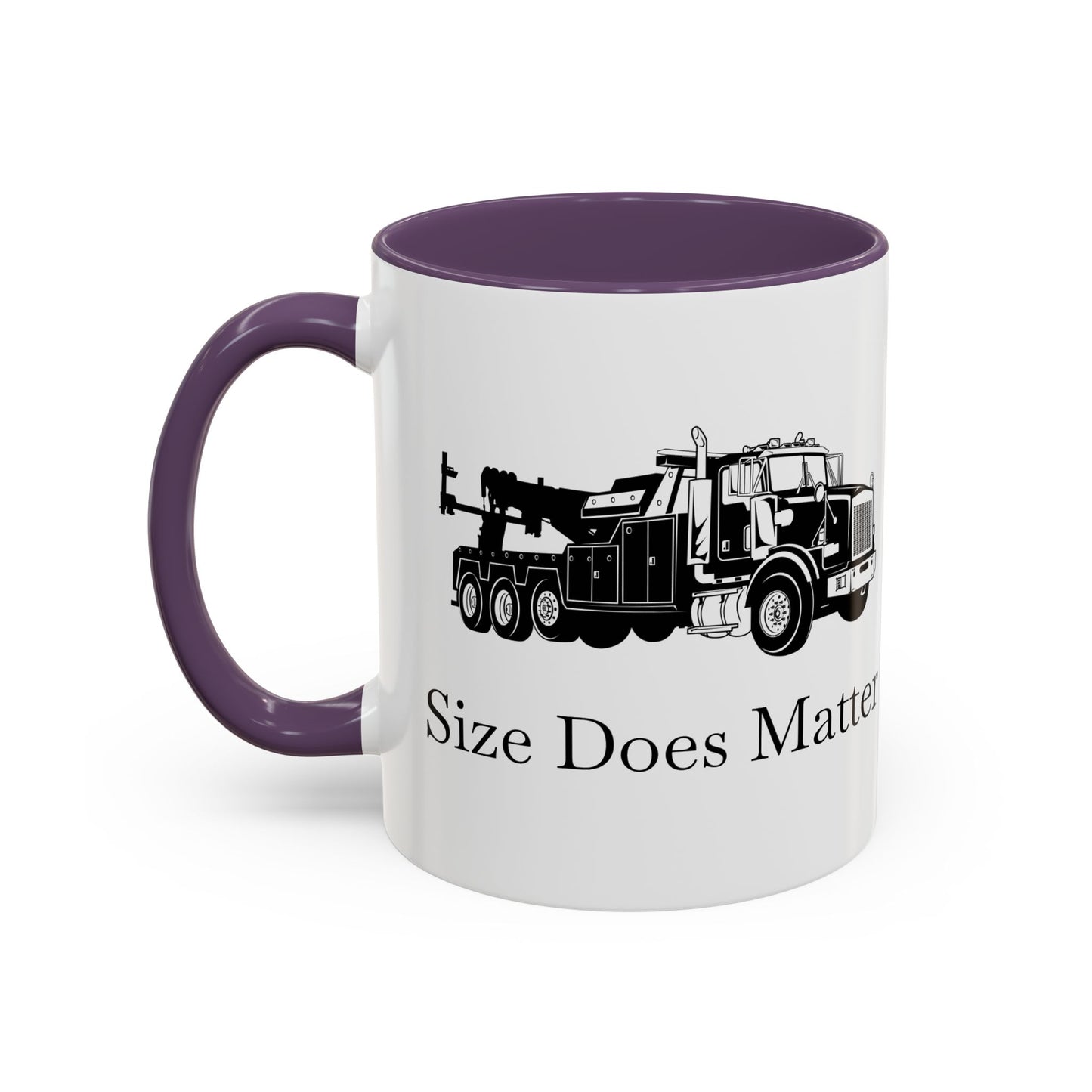 Size Does Matter 2-Tone Coffee Mug