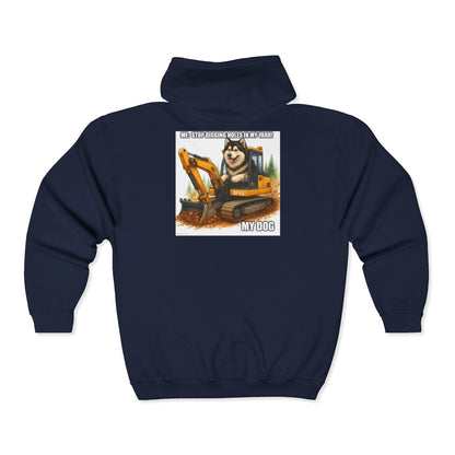 Digmaster Unisex Full Zip Hoodie