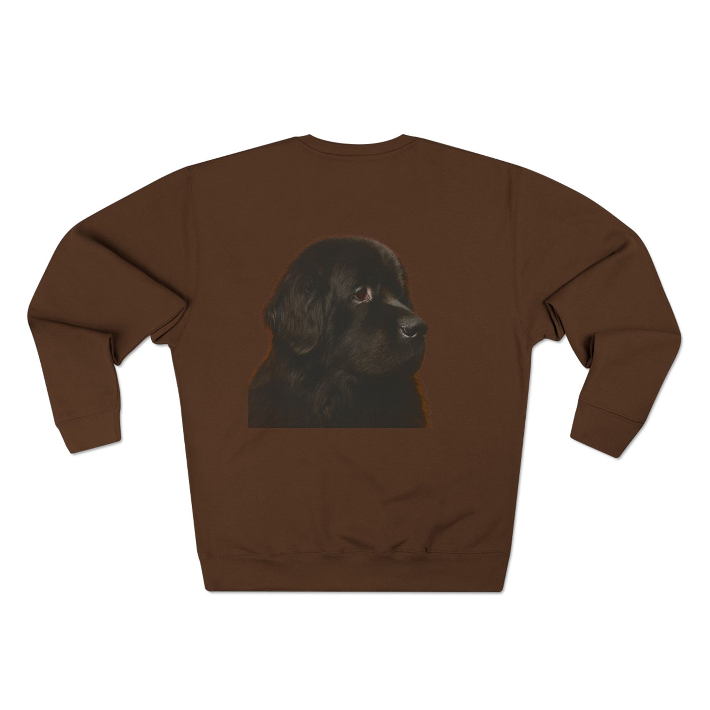 Newfie Head Unisex Crewneck Sweatshirt
