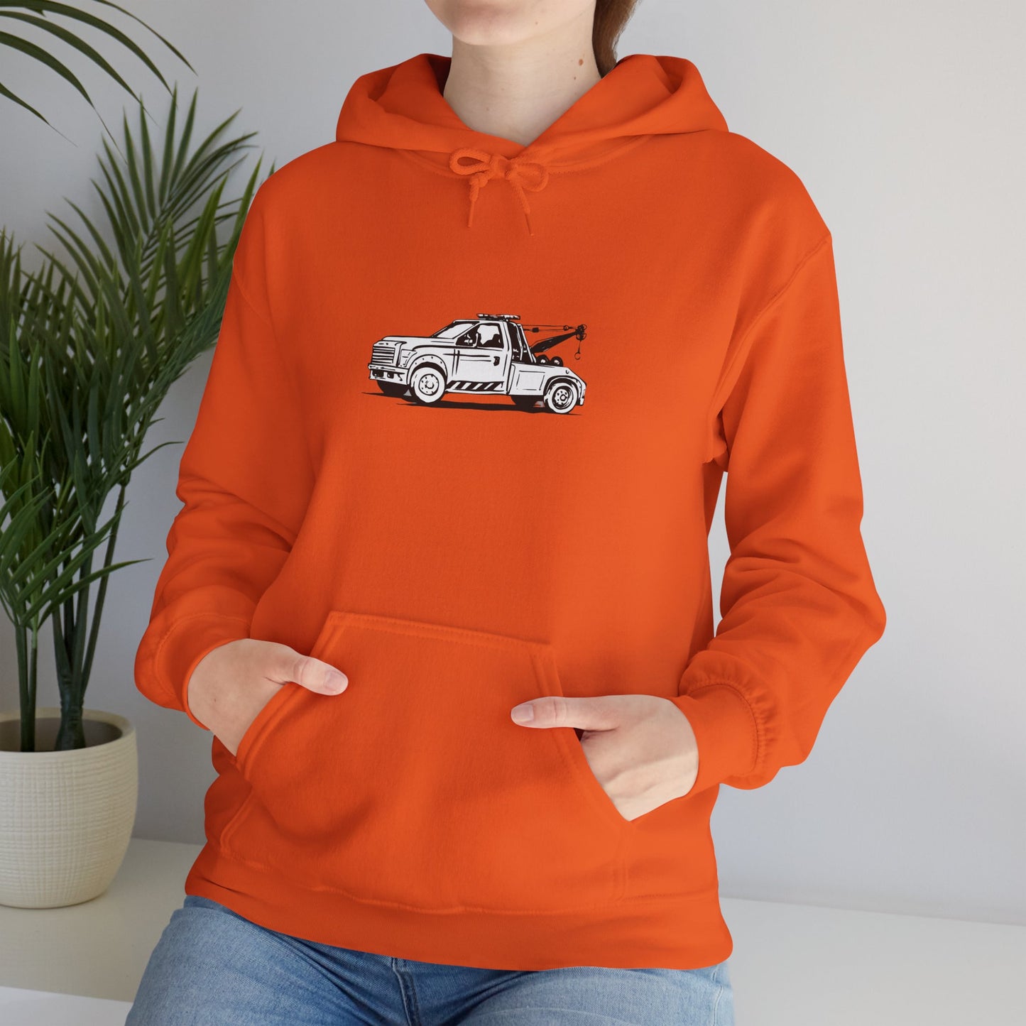Wheel Lift Tow Truck Unisex Hoodie
