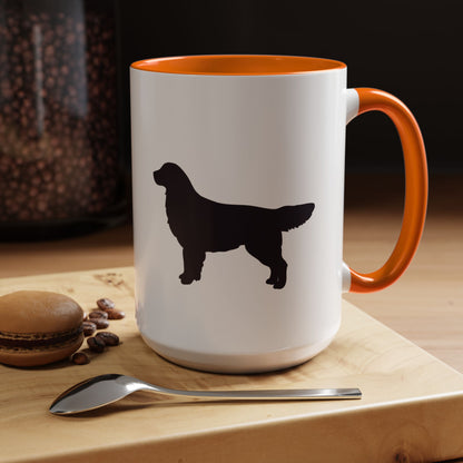 Golden Silhouette 2-Tone Coffee Mug