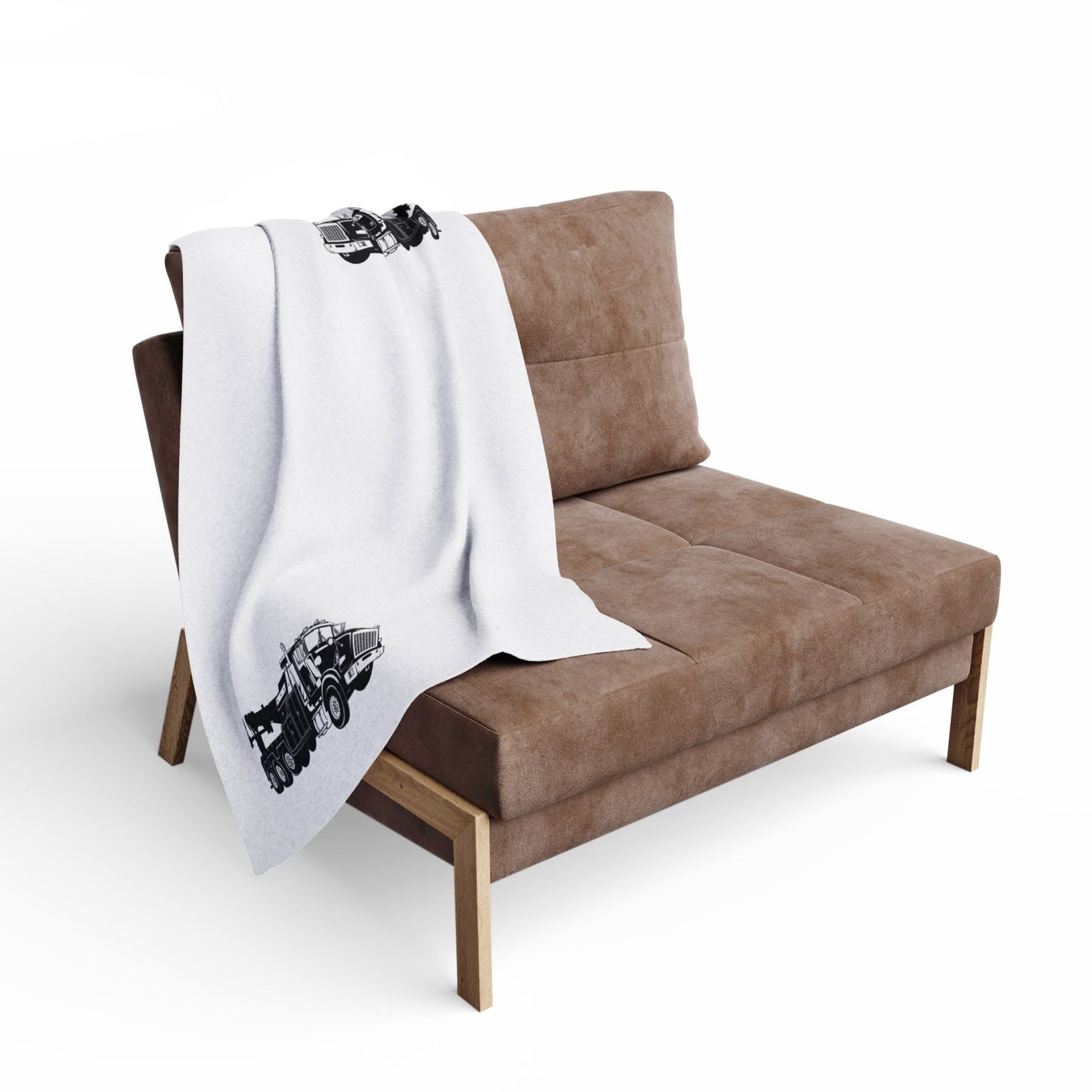 Heavy Tow Truck Arctic Fleece Blanket