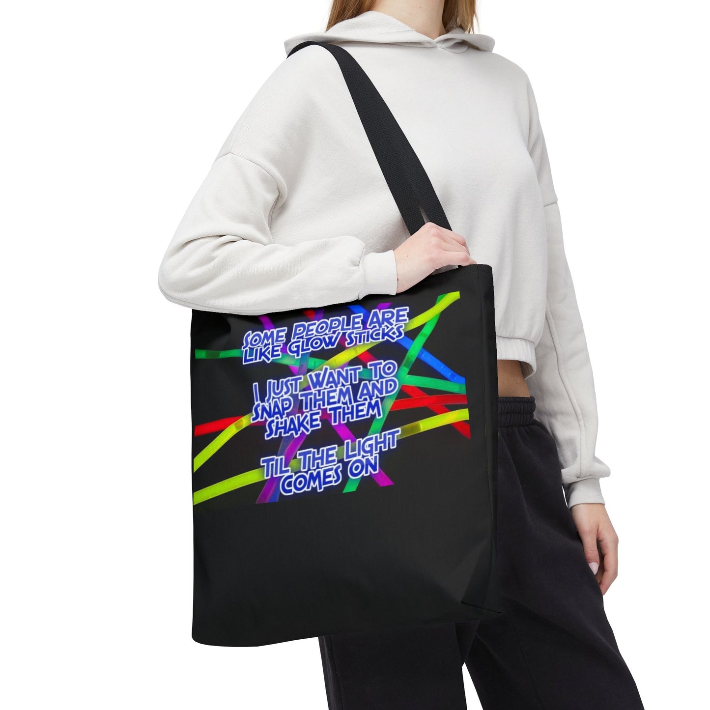 Glow Sticks Tote Bag