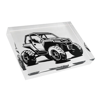 Off The Beaten Path Side By Side Acrylic Photo Block