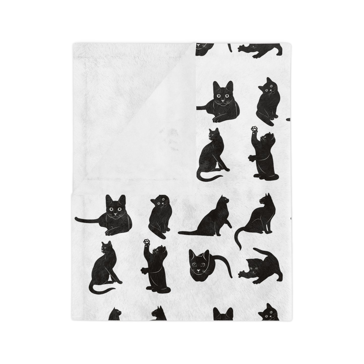 Cats Velveteen Microfiber Blanket