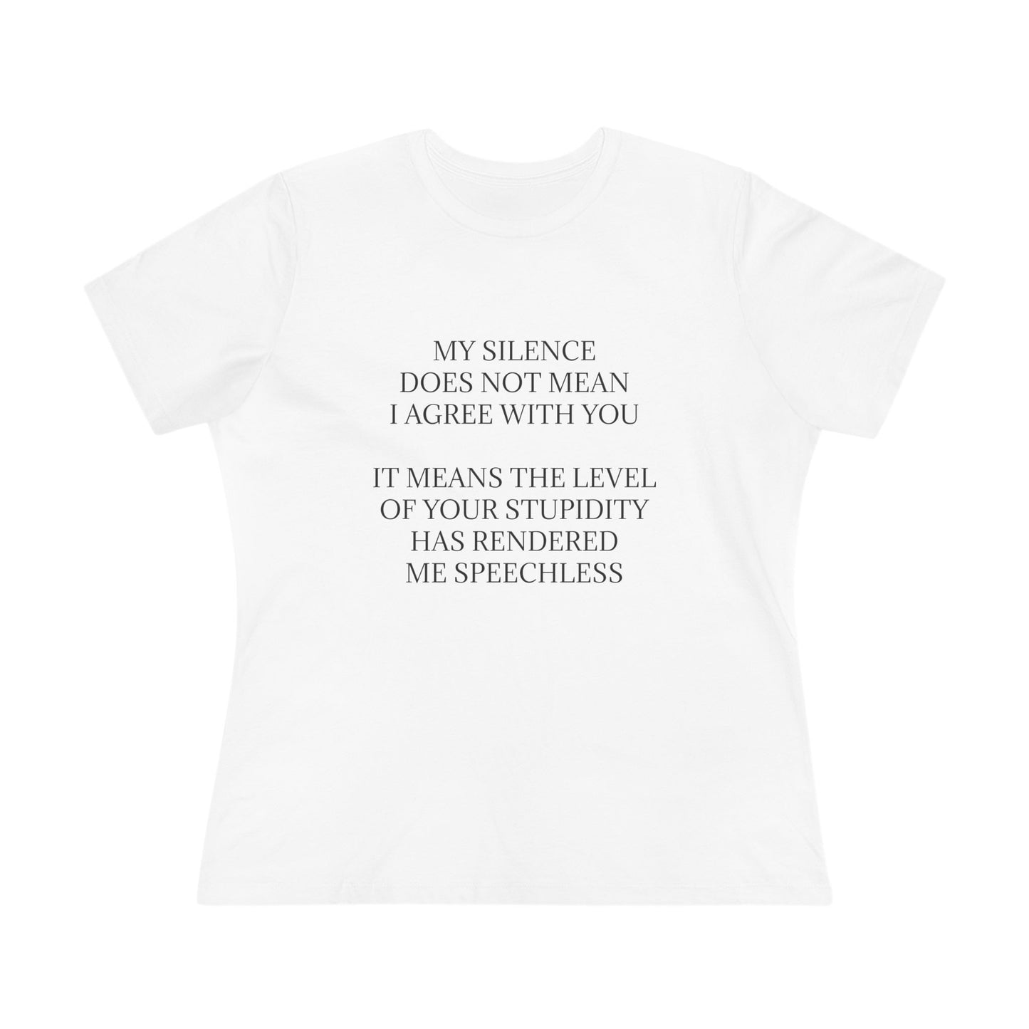 Speechless Women's Short Sleeve Crewneck Tee