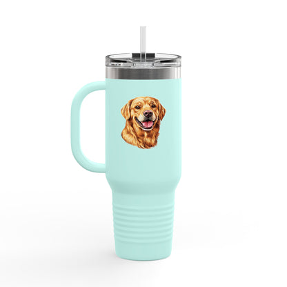 Golden Head Insulated Travel Mug