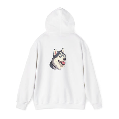 Malamute Head Unisex Hoodie