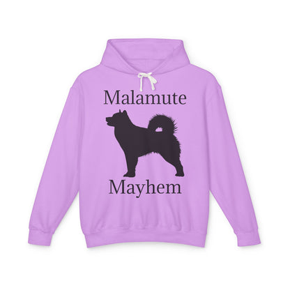 Malamute Mayhem Unisex Lightweight Hoodie