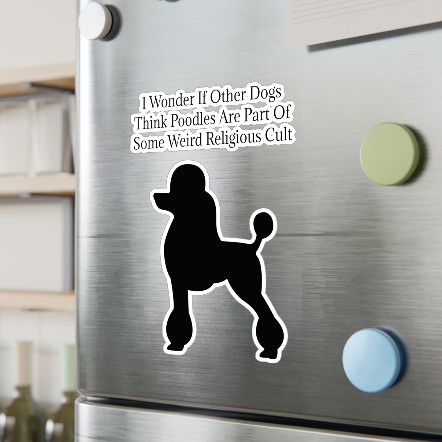 I Wonder Vinyl Decal