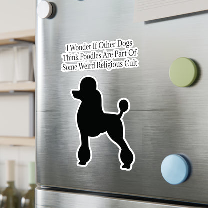 I Wonder Vinyl Decal