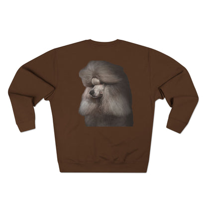Poodle Head Unisex Crewneck Sweatshirt
