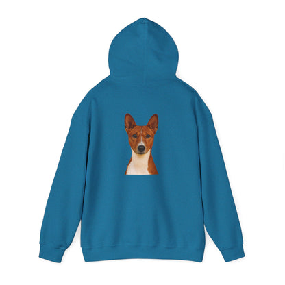 Basenji Head Unisex Hoodie
