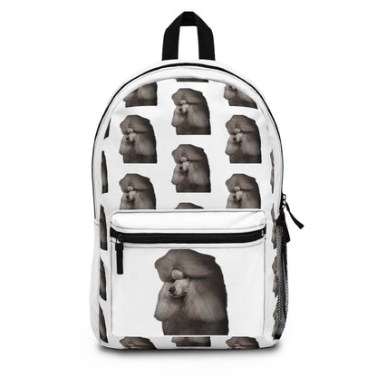 Poodle Head Backpack