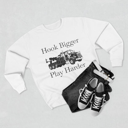 Hook Bigger Unisex Crewneck Sweatshirt