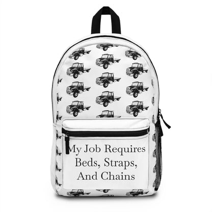 Beds, Straps, And Chains Backpack