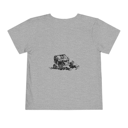 Slingin' Mud Side By Side Toddler Unisex Short Sleeve Crewneck Tee