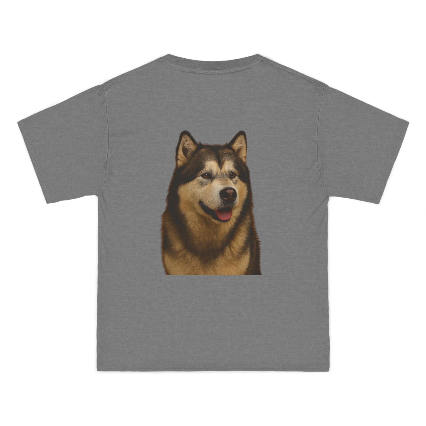 Malamute Head Men's Short-Sleeve Crewneck Tee