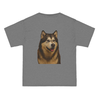 Malamute Head Men's Short-Sleeve Crewneck Tee