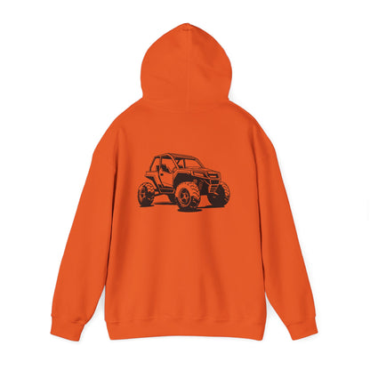 Off The Beaten Path Side By Side Unisex Hoodie