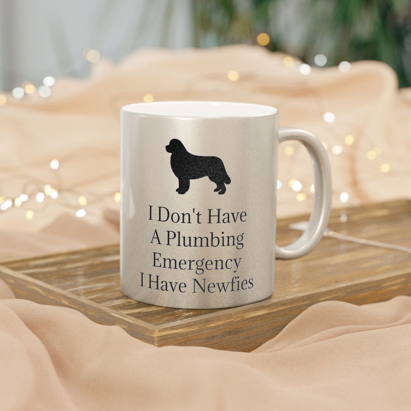 Plumbing Emergency Metallic Coffee Mug