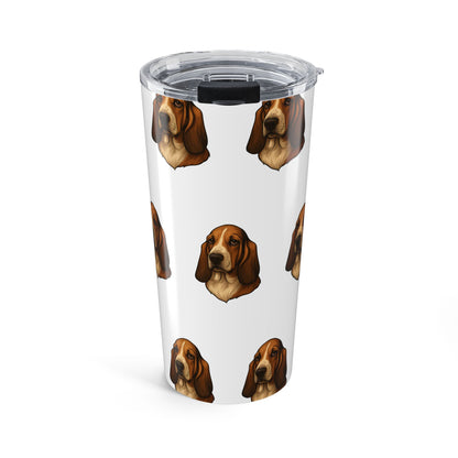 Basset Hound Head Tumbler