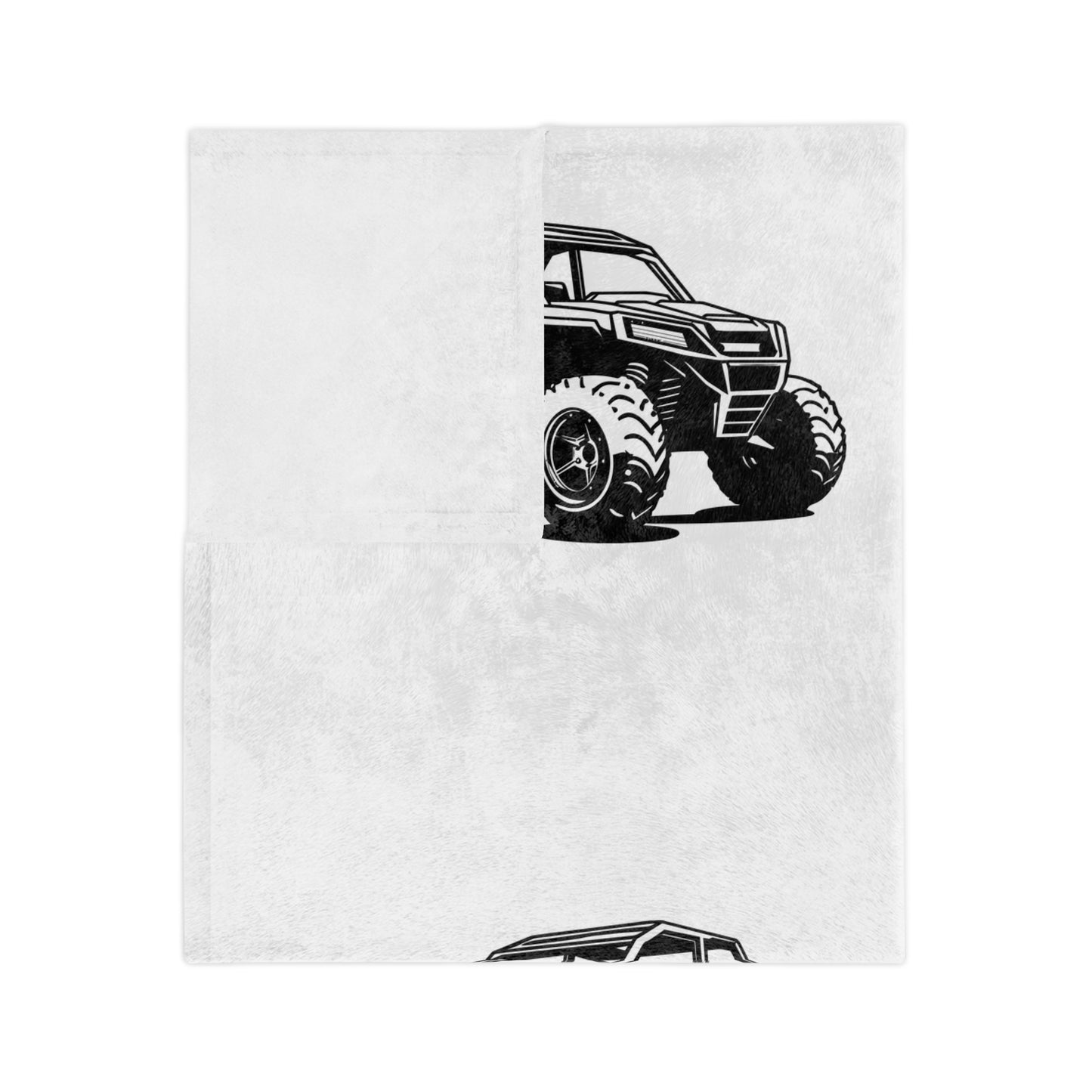 Off The Beaten Path Side By Side Velveteen Microfiber Blanket