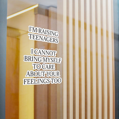 Raising Teenagers Vinyl Decal