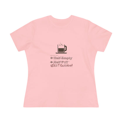 Not Enough Women's Short Sleeve Crewneck Tee