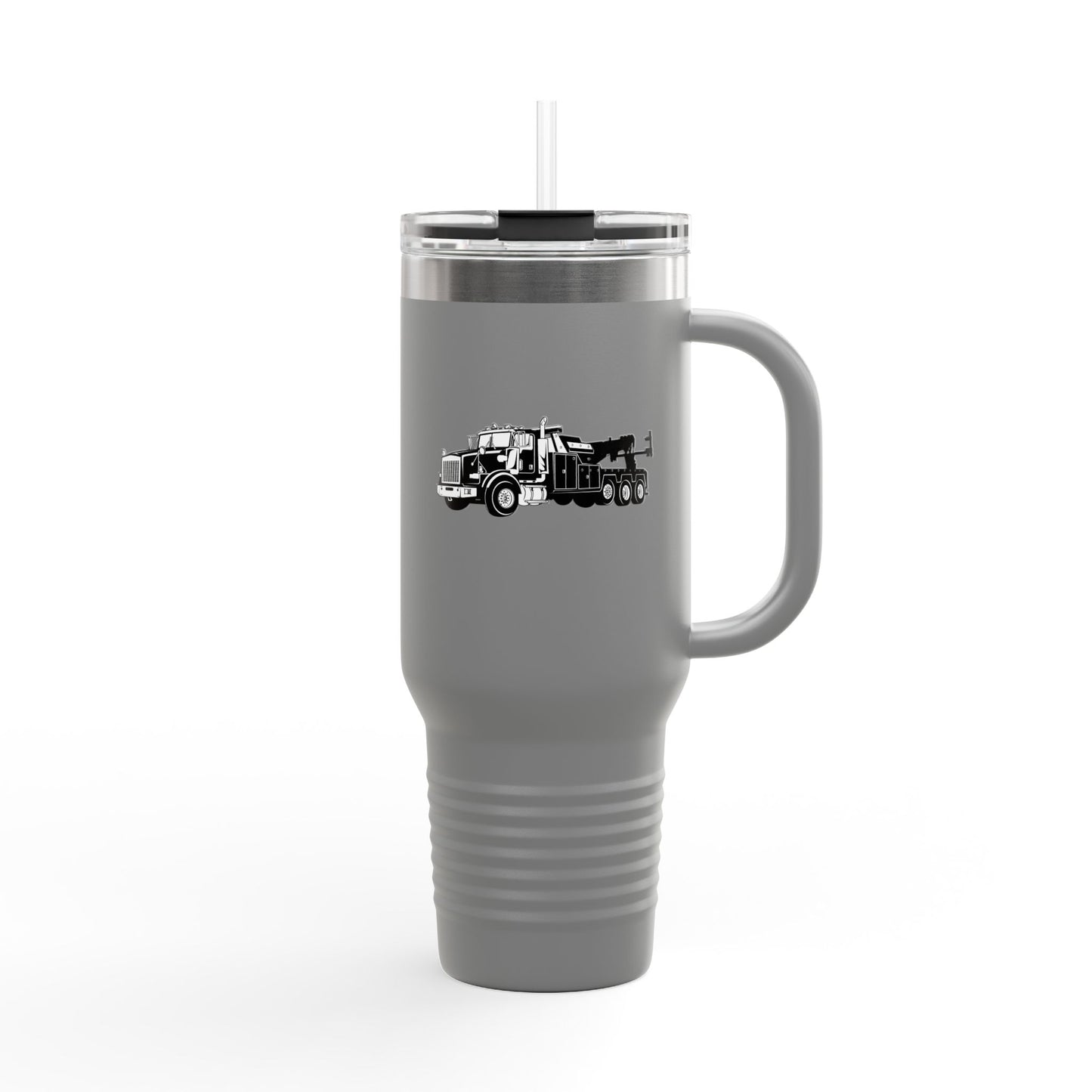 Heavy Tow Truck Insulated Travel Mug