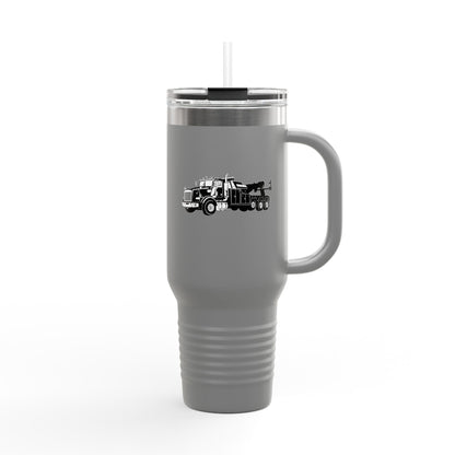 Heavy Tow Truck Insulated Travel Mug