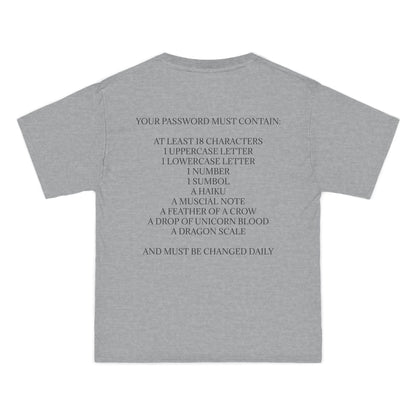 Password Men's Short-Sleeve Crewneck Tee