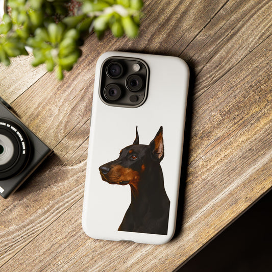 Doberman Head iPhone Case