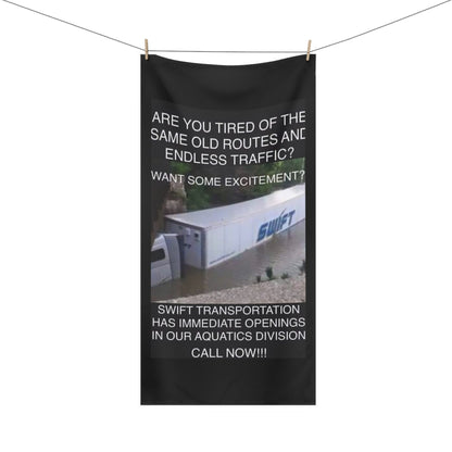 Swift Aquatics Mink-Cotton  Beach Towel