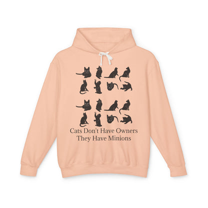 Cat Minions Unisex Lightweight Hoodie