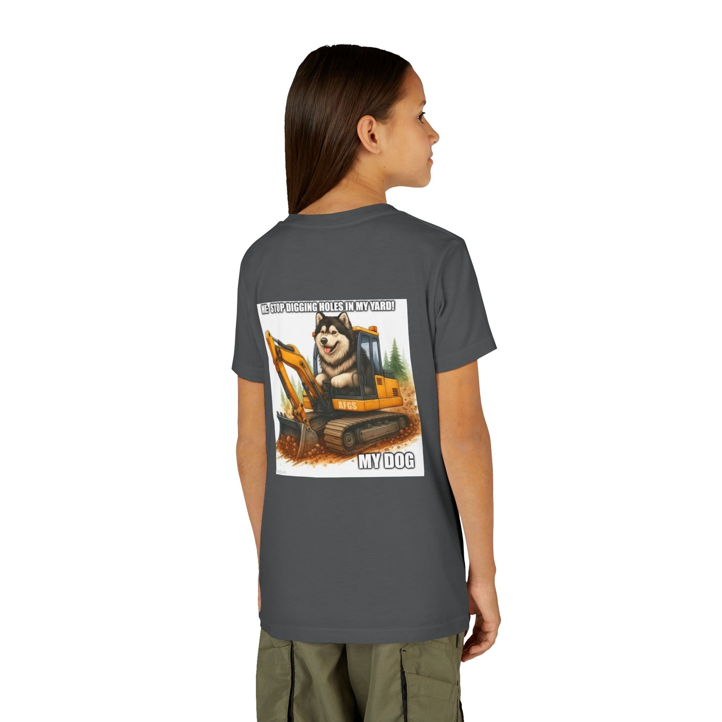 Digmaster Youth Unisex Short Sleeve Crewneck Tee
