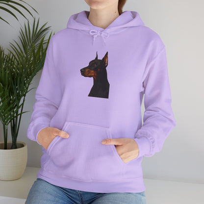 Doberman Head Unisex Hoodie
