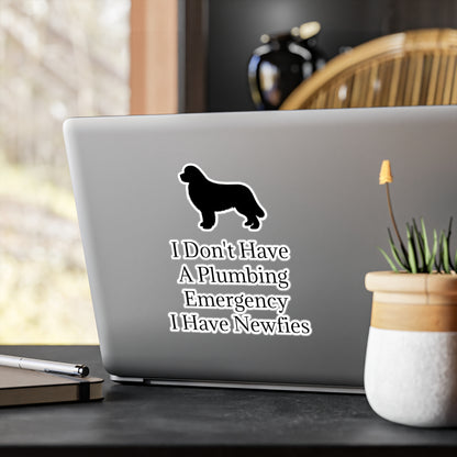 Plumbing Emergency Vinyl Decal