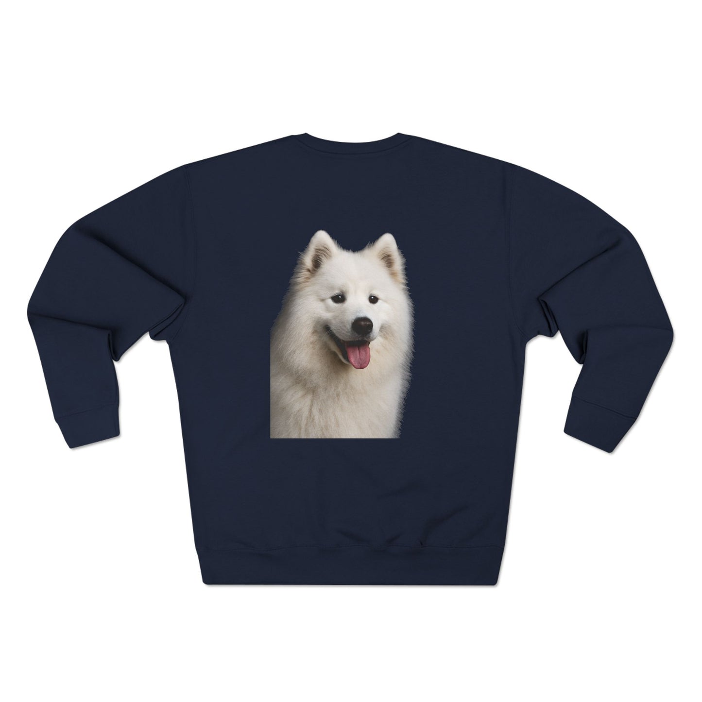 Samoyed Head Unisex Crewneck Sweatshirt