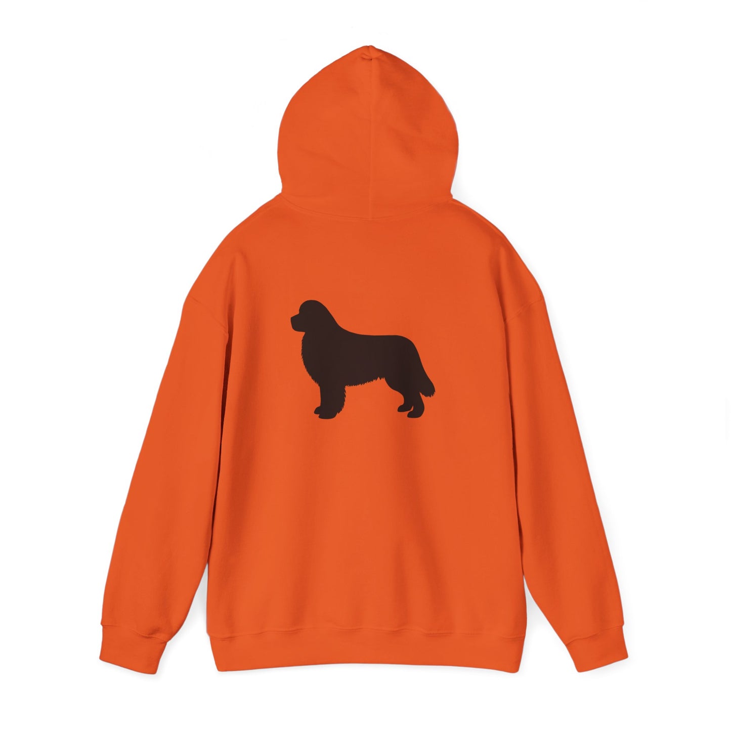 Newfie Silhouette Unisex Hoodie