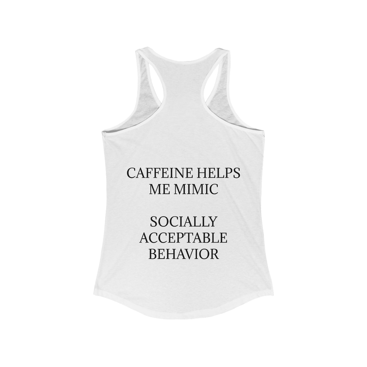 Socially Acceptable Women's Racerback Tank