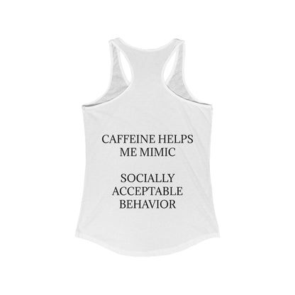 Socially Acceptable Women's Racerback Tank