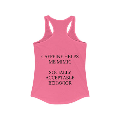 Socially Acceptable Women's Racerback Tank