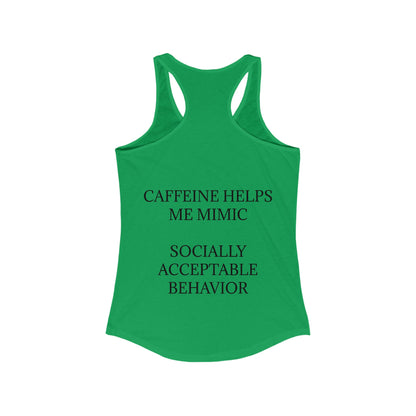 Socially Acceptable Women's Racerback Tank