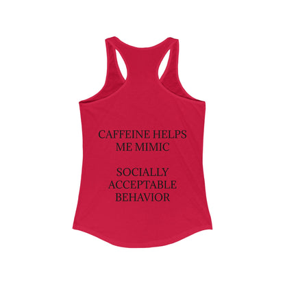 Socially Acceptable Women's Racerback Tank