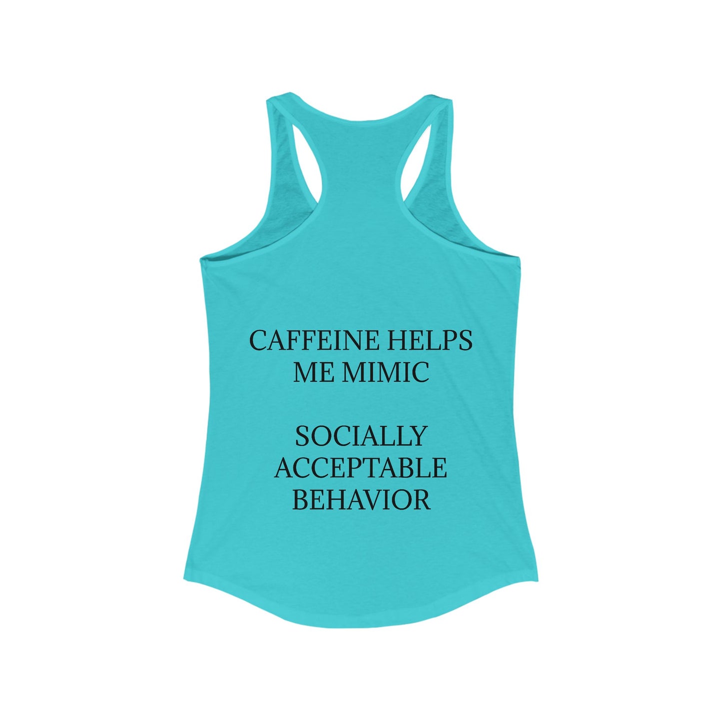 Socially Acceptable Women's Racerback Tank