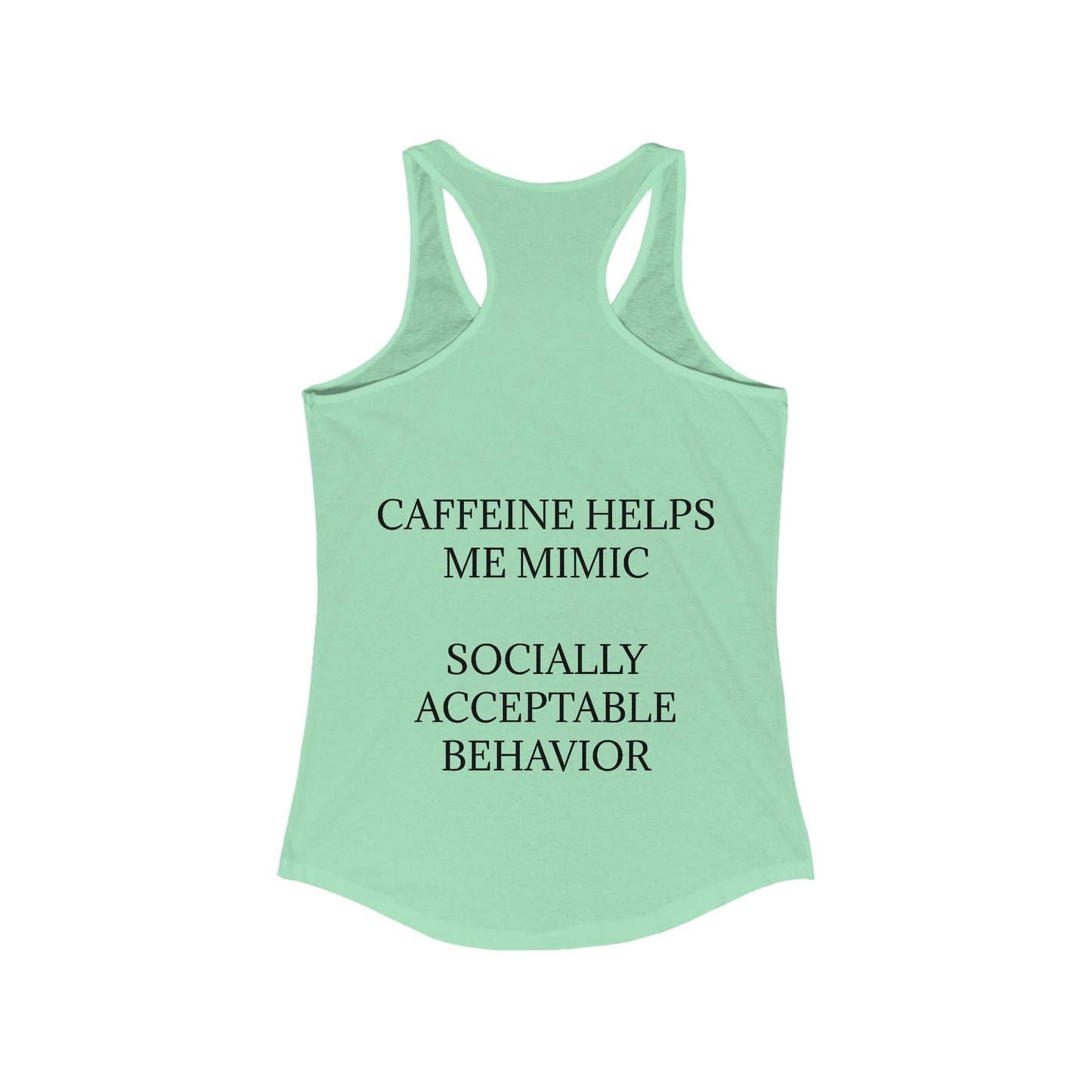 Socially Acceptable Women's Racerback Tank